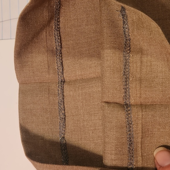 Men's Ralph Lauren Tan Slacks, Size 33x32 but hemmed to a 31in length - Picture 7 of 8